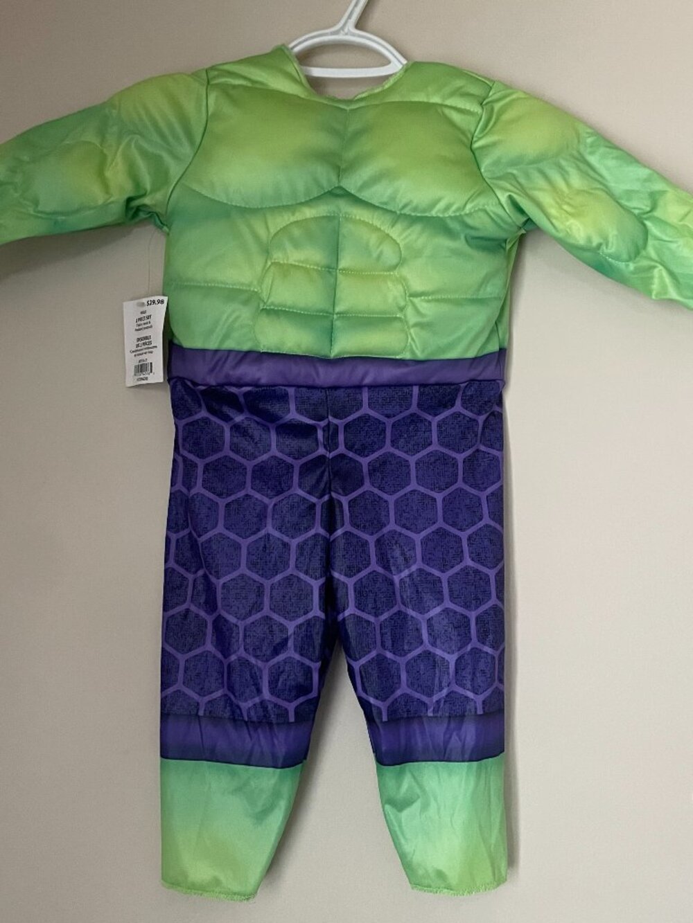 Marvel Avengers Hulk Toddler Costume Jumpsuit